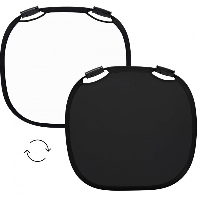 100966 A Profoto Collapsible Reflector Black White M Front