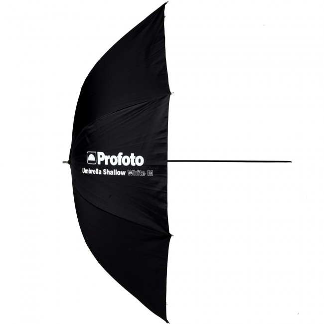 100974 A Umbrella Shallow White M Profile Right