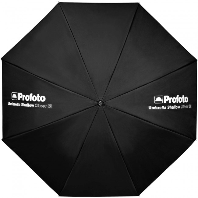 100975 D Profoto Umbrella Shallow Silver M Back