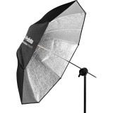 100975 E Profoto Umbrella Shallow Silver M Angle