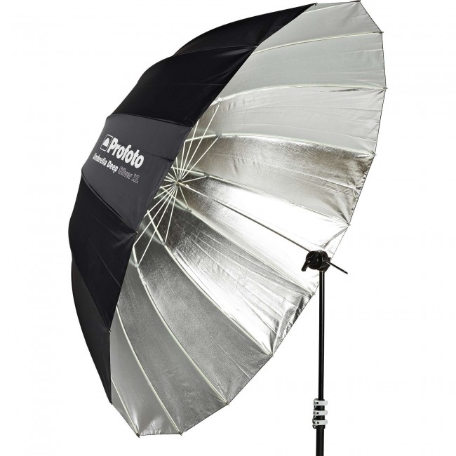 100981 E Profoto Umbrella Deep Silver Xl Angle