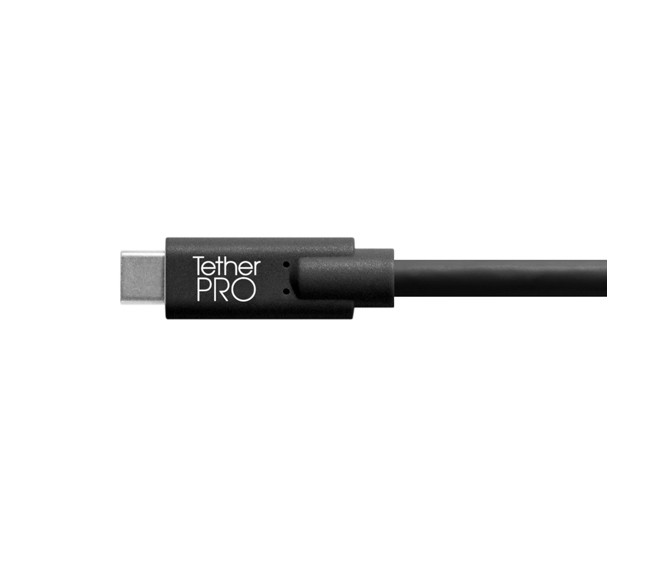 Cuc3415 Blk Tether Pro Usb C To 3 0 Micro B 15 Blk Tip Side