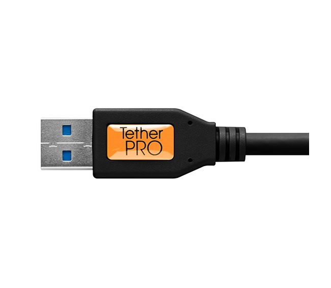 Cuc3215 Blk Tether Pro Usb 3 0 To Usb C 15 Blk Usb A Tip Side