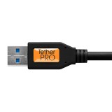 Cuc3215 Blk Tether Pro Usb 3 0 To Usb C 15 Blk Usb A Tip Side