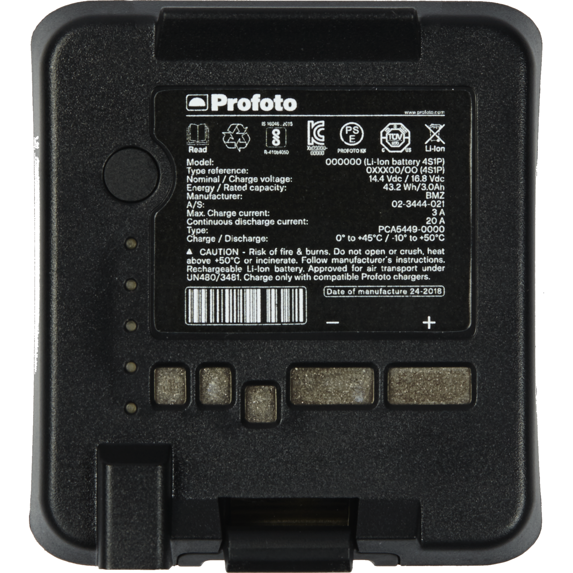 100440 C Profoto Li Ion Battery For B10 Back Product Image